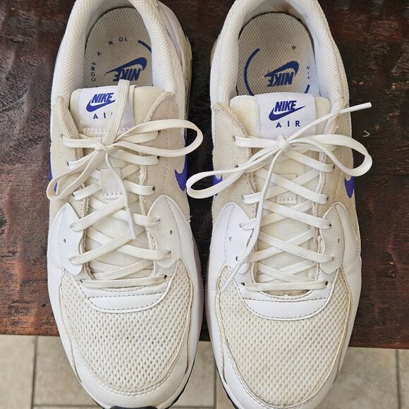 Nike Women's Air Max Excee Athletic Shoes, White/Lapis, Sz 10 - Picture 2 of 16